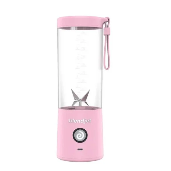 Blendjet V2 Portable Blender 16oz, Smoothie Maker, Blush - BJ 2- Blush